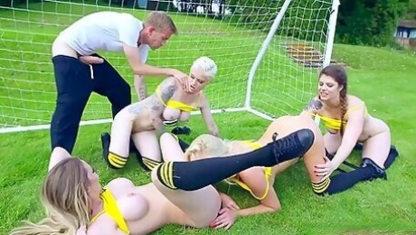 Orgy Outdoor With Pornstars
