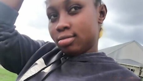 Thick Busty Nigerian College Student Meets Fboy After Class!