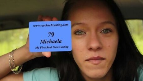 Big cock porn with wet Michaela from Czech Sex Casting