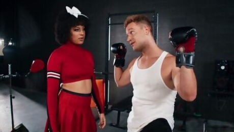 Outstanding Diamond's cheerleader porn